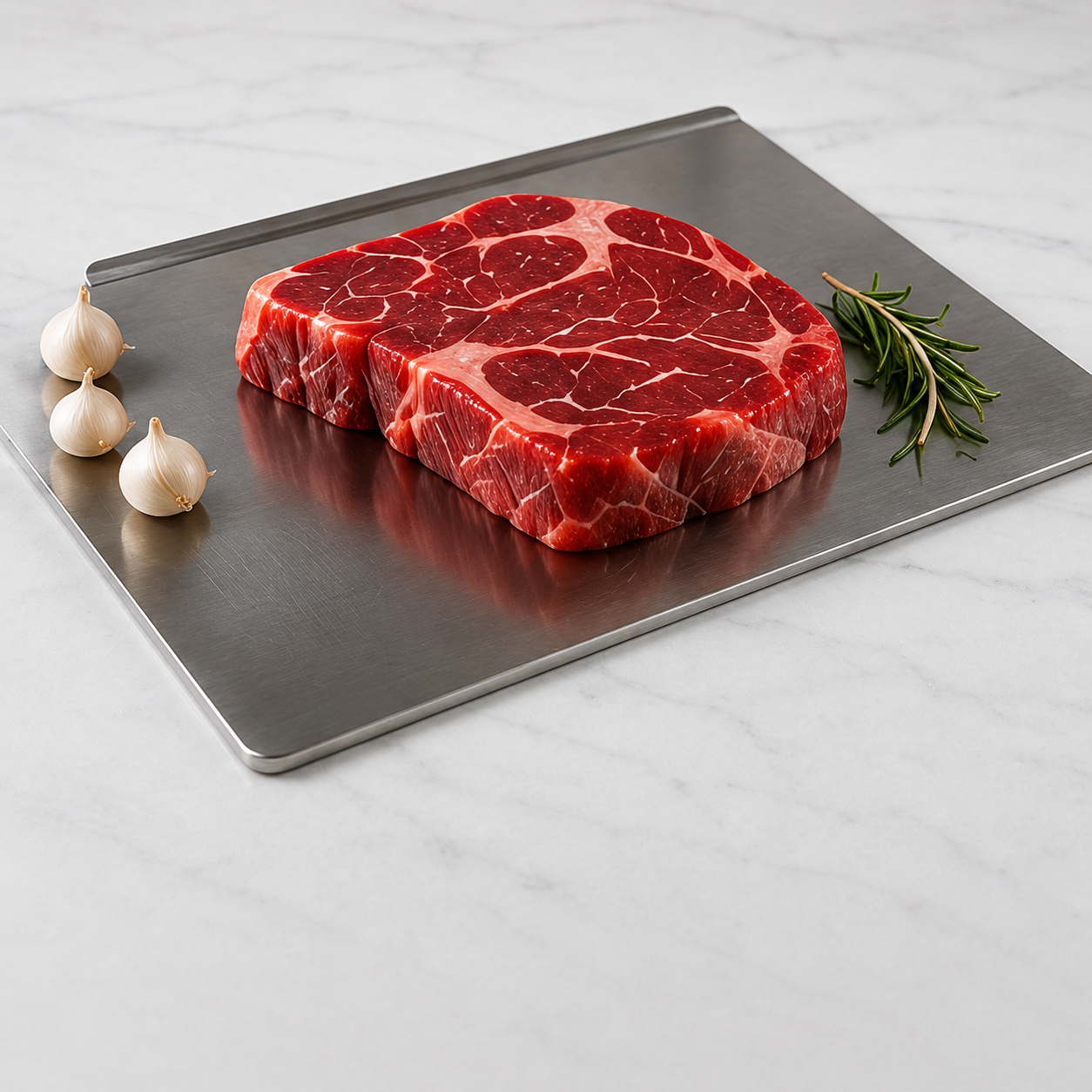 Tabla Rebanar Pro — Acero Inoxidable Premium 30×40 cm